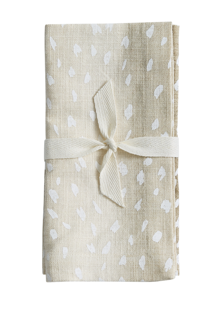 Axis Napkins (Set of 4) - Tan