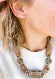 Gold Antler Crawler Earrings