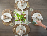 Oval Jute Braided Placemat